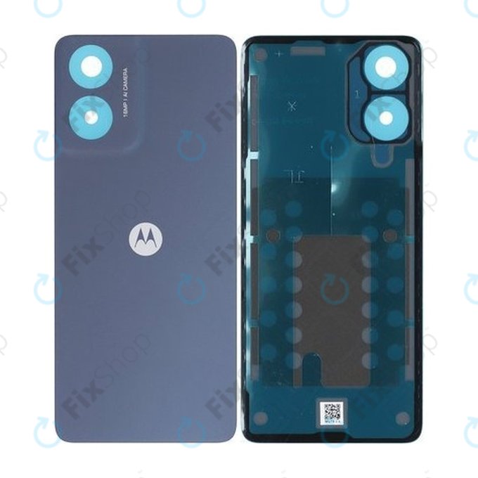 Motorola Moto G04 - Akkumulátor Fedőlap (Concord Black) - 5S58C23910 Genuine Service Pack