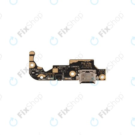 Asus Zenfone 3 ZE520KL (Z017D) - Töltő Csatlakozó + Mikrofon PCB Alaplap