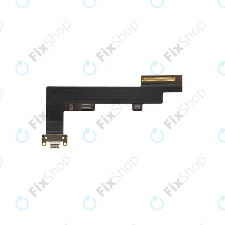 Apple iPad Air (5th Gen 2022) - Töltő Csatlakozó + Flex Kábelek - 4G Version (Black)