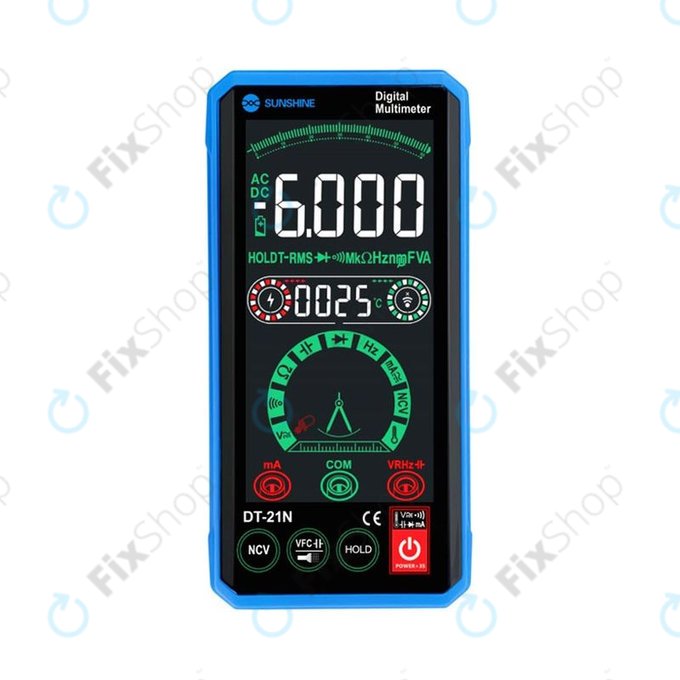 Sunshine DT-21N - Érintőképernyős Digitális Multiméter