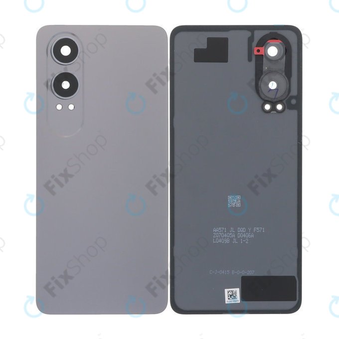 OnePlus Nord CE 4 Lite 5G - Akkumulátor Fedőlap Komplett (Super Silver)