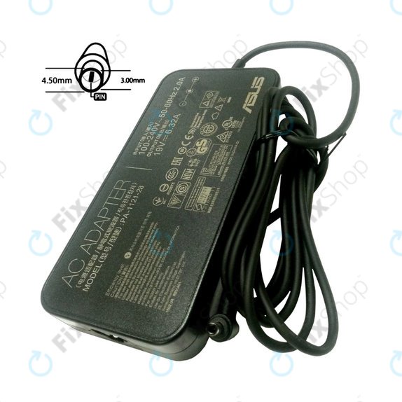 Töltő adapter, Asus, B0A001-00061100, 120W, 19V, Genuine Service Pack