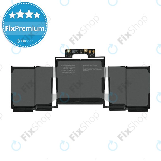 Apple MacBook Pro 13" A1989 (2018 - 2019), A2251 (2020) - Akkumulátor A1964 5100mAh FixPremium