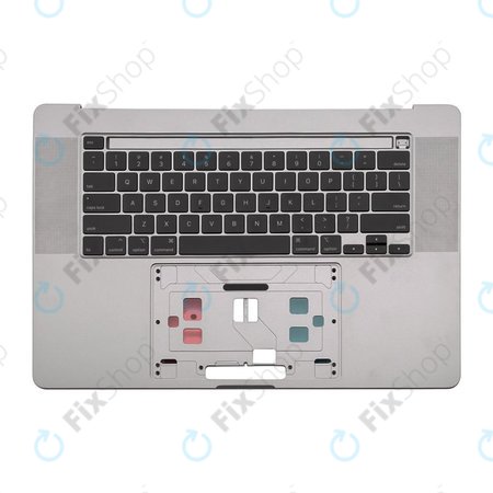 Apple MacBook Pro 16" A2141 (2019) - Felső Billentyűzet Keret + Billentyűzet US (Space Gray)