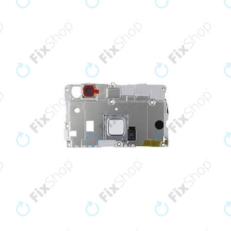 Huawei P9 Lite - Középső Tok + Ujjlenyomat-érzékelő (Fehér) - 02350SLG, 02350TPA