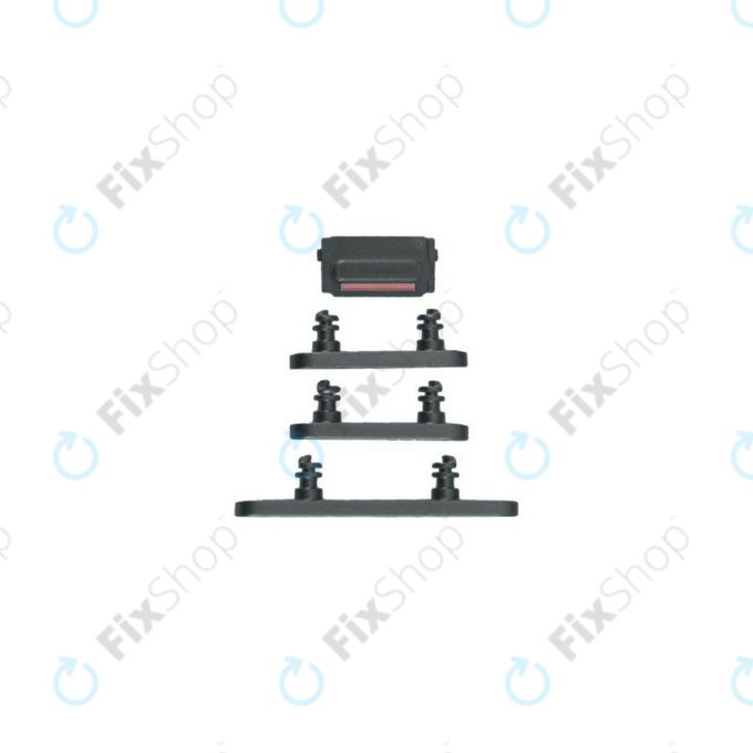 Apple iPhone 14 Plus - Oldal Gombok (Midnight)