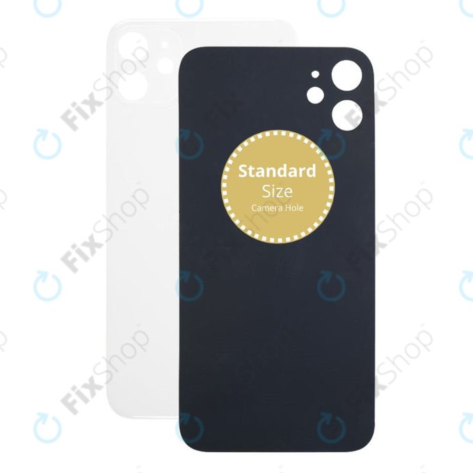 Apple iPhone 11 - Hátsó Ház Üveg (White)