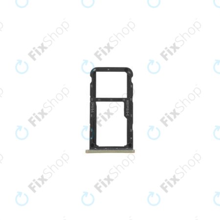 Huawei Mate 10 Lite RNE-L21 - SIM Adapter (Gold) - 51661HAW Genuine Service Pack