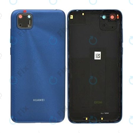 Huawei Y5p - Akkumulátor Fedőlap + Hátlapi Kameralencse Üveg (Phantom Blue) - 97070XVB Genuine Service Pack